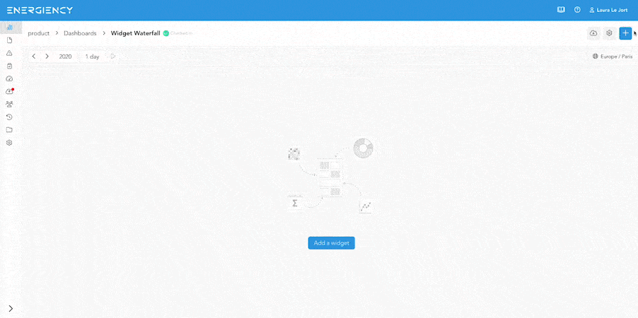 Demo cascade widget Energiency